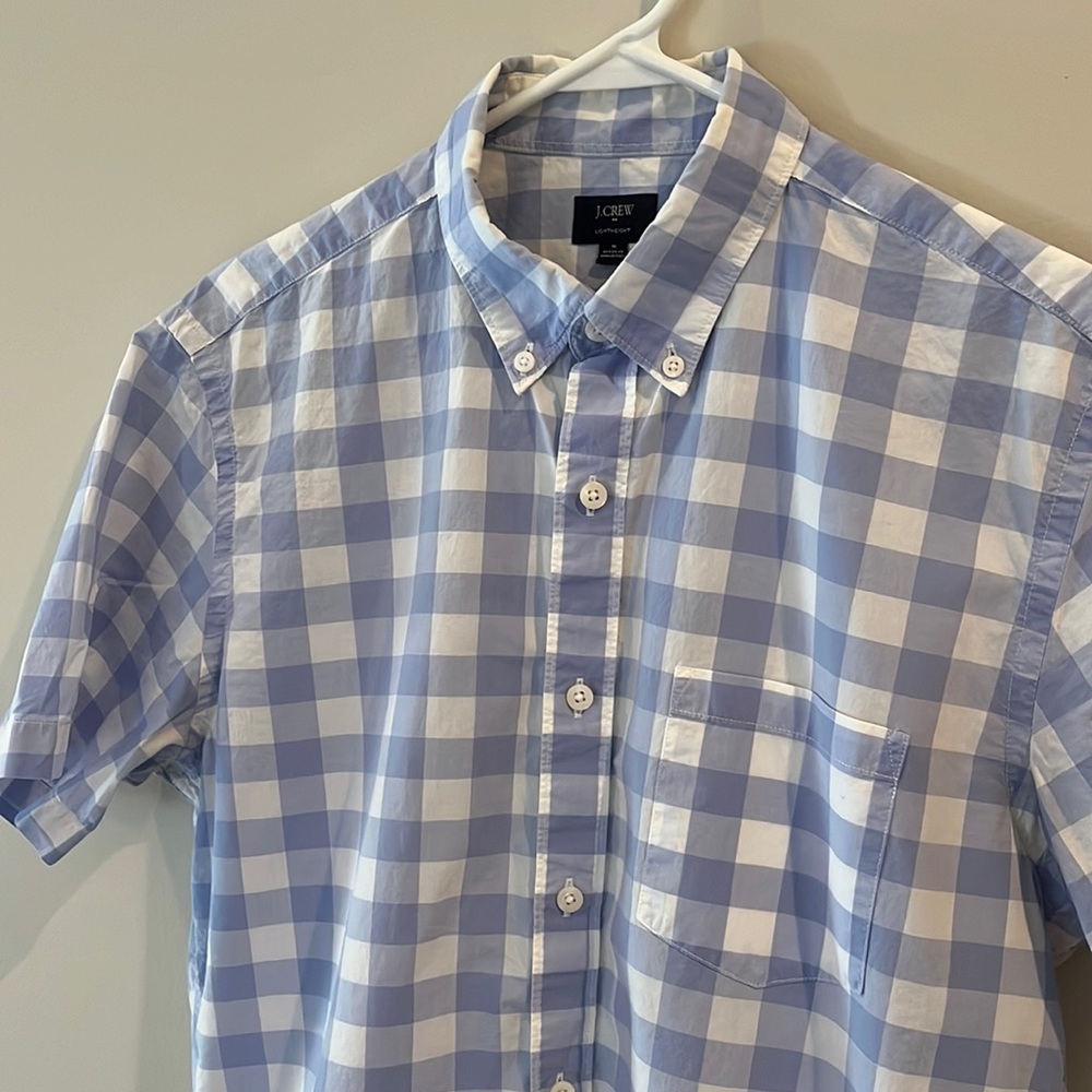 J.Crew short sleeve light weight button down
